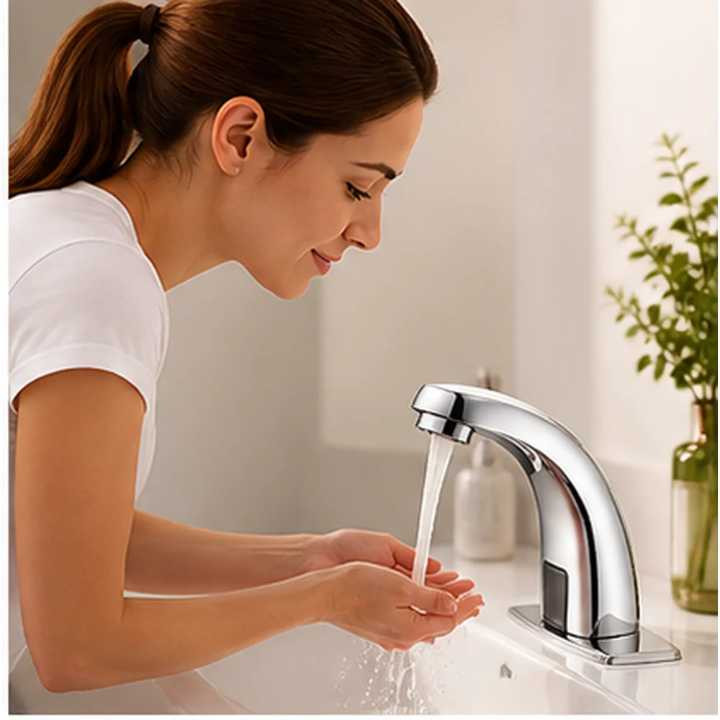 شیر روشویی چشمی هوشمند