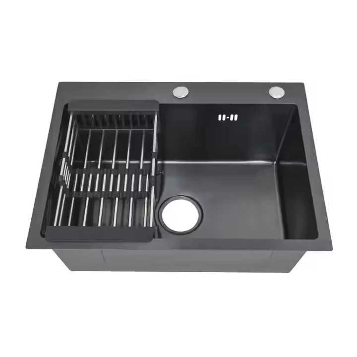 سینک ظرفشویی توکار تک لگن ابعاد 45*60 و 45*80